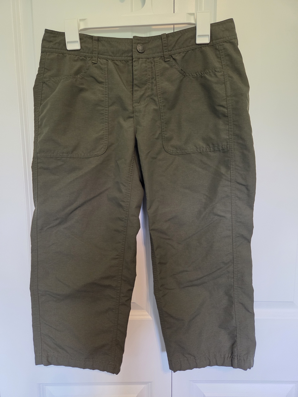 The North Face Olive Cargo Capri Pants